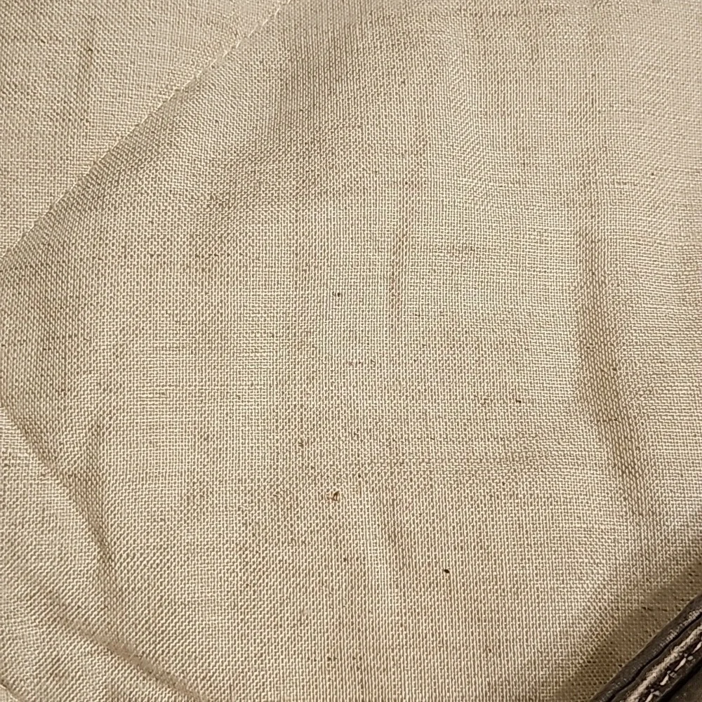Pottery Barn Wheat & Toupe Linen Silk Blend Euro - Sham Set Of 2